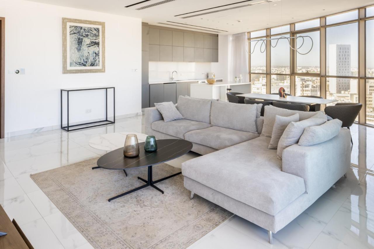 360 Nicosia - Luxury Apartment Panoramic View Luaran gambar