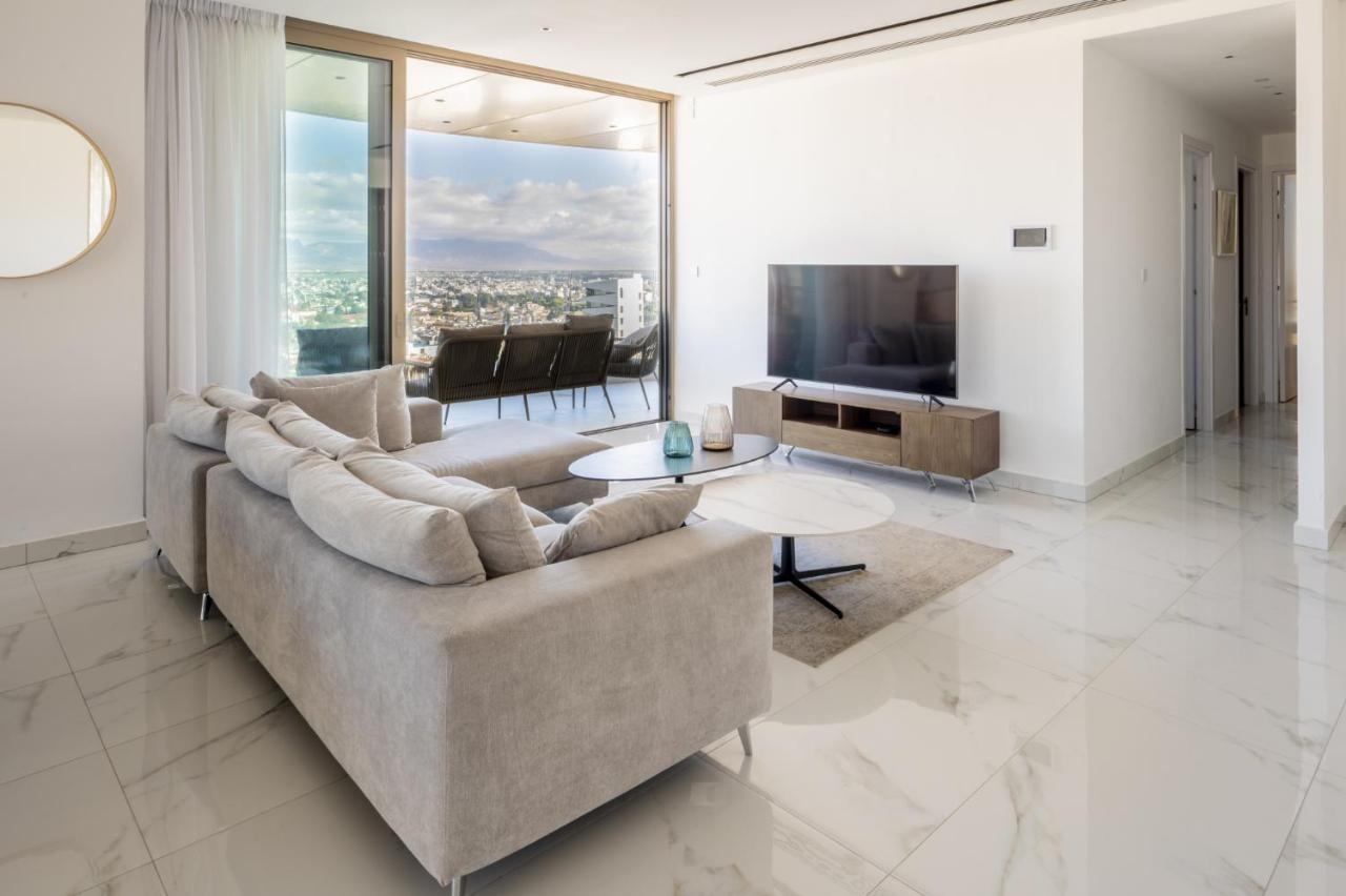 360 Nicosia - Luxury Apartment Panoramic View Luaran gambar